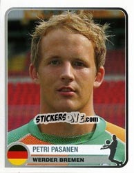 Cromo Petri Pasanen - Champions of Europe 1955-2005 - Panini