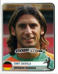 Sticker Umit Davala - Champions of Europe 1955-2005 n. 369 - Panini