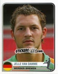 Sticker Jelle van Damme - Champions of Europe 1955-2005 n. 373 - Panini