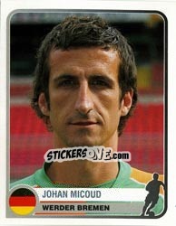 Sticker Johan Micoud - Champions of Europe 1955-2005 - Panini