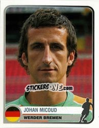 Sticker Johan Micoud - Champions of Europe 1955-2005 n. 376 - Panini