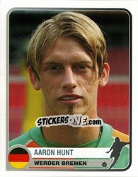 Sticker Aaron Hunt - Champions of Europe 1955-2005 n. 379 - Panini