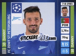 Sticker Danny - UEFA Champions League 2013-2014 - Panini