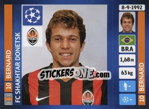 Sticker Bernard - UEFA Champions League 2013-2014 n. 35 - Panini