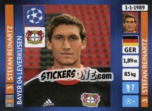 Sticker Stefan Reinartz - UEFA Champions League 2013-2014 n. 51 - Panini