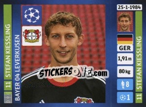 Sticker Stefan Kiessling - UEFA Champions League 2013-2014 n. 54 - Panini