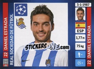 Cromo Daniel Estrada - UEFA Champions League 2013-2014 n. 75 - Panini