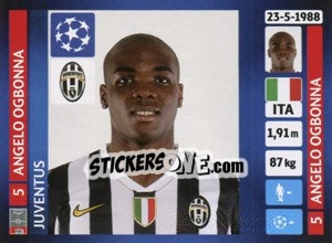 Sticker Angelo Ogbonna - UEFA Champions League 2013-2014 - Panini