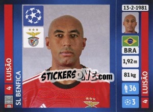 Sticker Luisão - UEFA Champions League 2013-2014 n. 155 - Panini