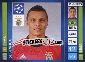 Sticker Lima - UEFA Champions League 2013-2014 n. 161 - Panini