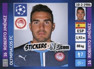 Sticker Roberto Jiménez - UEFA Champions League 2013-2014 - Panini