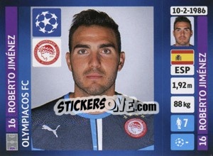 Sticker Roberto Jiménez - UEFA Champions League 2013-2014 n. 189 - Panini