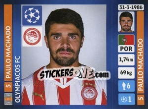 Sticker Paulo Machado - UEFA Champions League 2013-2014 - Panini