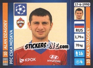 Sticker Alan Dzagoev