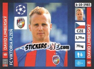 Sticker David Limberský - UEFA Champions League 2013-2014 - Panini