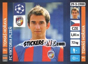 Sticker Tomáš Hořava - UEFA Champions League 2013-2014 n. 284 - Panini