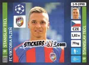 Figurina Stanislav Tecl - UEFA Champions League 2013-2014 n. 294 - Panini