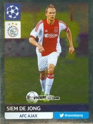 Figurina Siem de Jong - UEFA Champions League 2013-2014 n. 296 - Panini