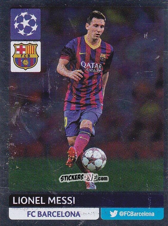 Sticker Lionel Messi - UEFA Champions League 2013-2014 n. 301 - Panini