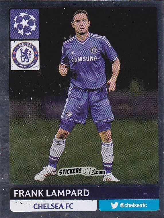 Sticker Frank Lampard - UEFA Champions League 2013-2014 n. 306 - Panini