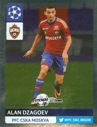 Figurina Alan Dzagoev - UEFA Champions League 2013-2014 n. 307 - Panini