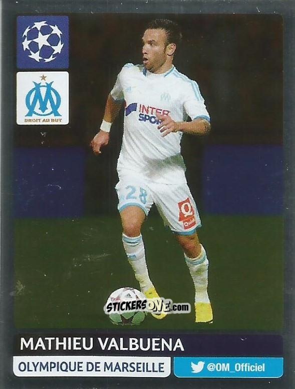 Sticker Mathieu Valbuena - UEFA Champions League 2013-2014 n. 315 - Panini