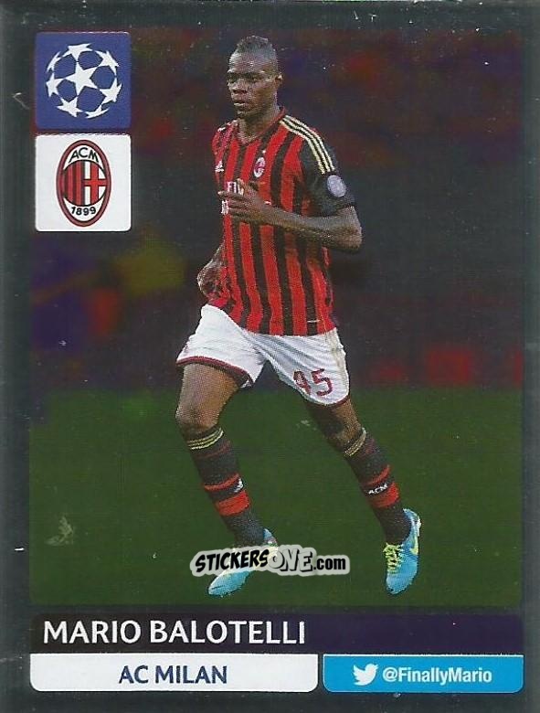 Figurina Mario Balotelli - UEFA Champions League 2013-2014 n. 316 - Panini