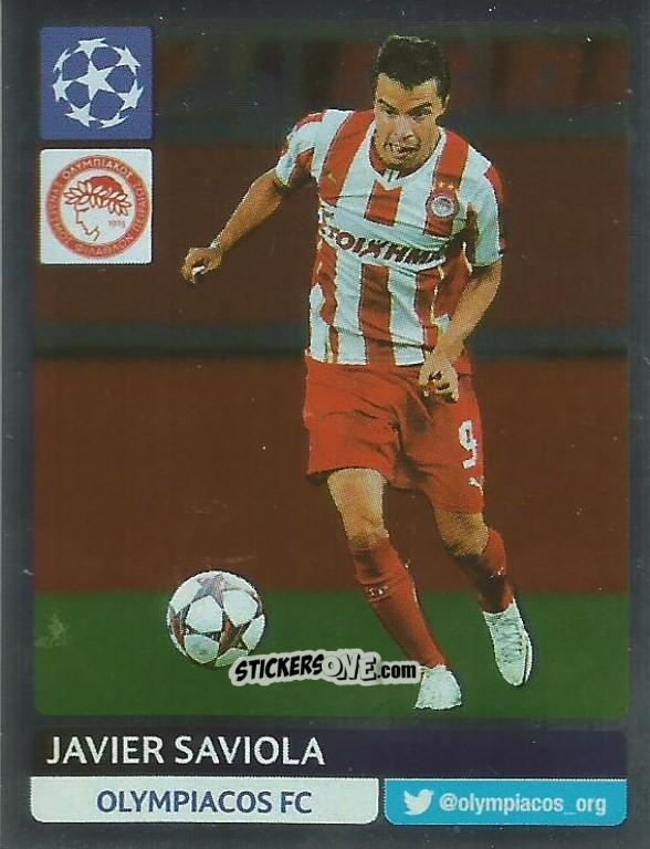 Cromo Javier Saviola - UEFA Champions League 2013-2014 n. 318 - Panini