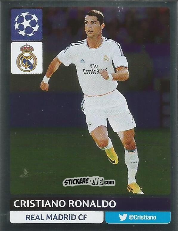 Sticker Cristiano Ronaldo - UEFA Champions League 2013-2014 n. 322 - Panini