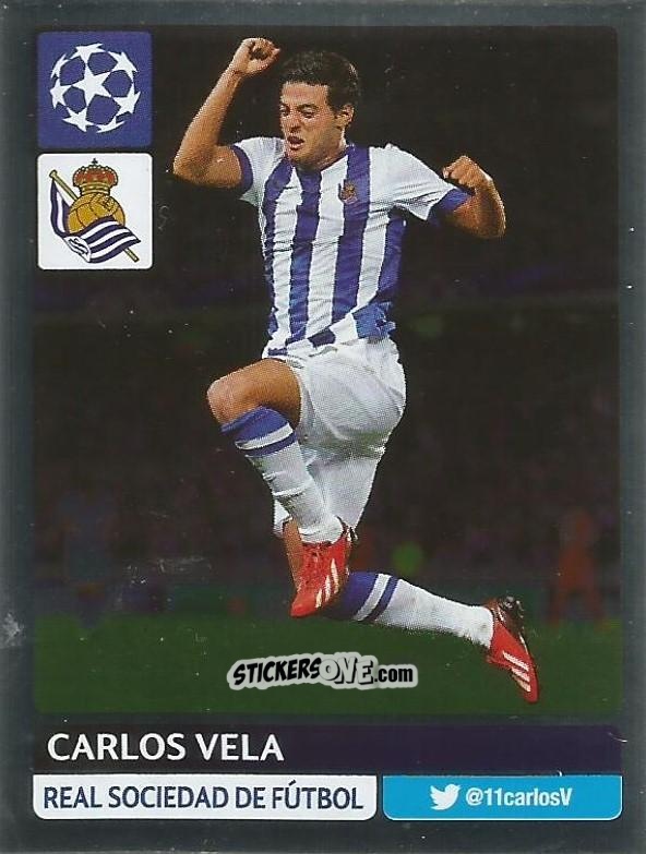 Cromo Carlos Vela - UEFA Champions League 2013-2014 n. 323 - Panini