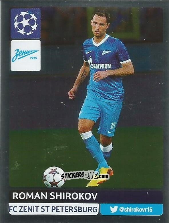 Figurina Roman Shirokov - UEFA Champions League 2013-2014 n. 327 - Panini