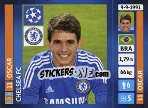 Sticker Oscar - UEFA Champions League 2013-2014 n. 336 - Panini