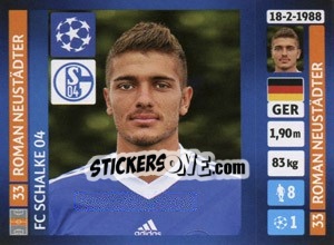 Sticker Roman Neustädter - UEFA Champions League 2013-2014 n. 360 - Panini