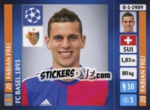 Sticker Fabian Frei