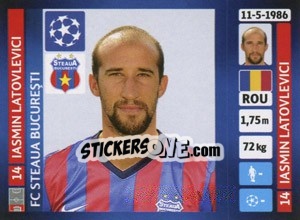 Sticker Iasmin Latovlevici - UEFA Champions League 2013-2014 n. 387 - Panini