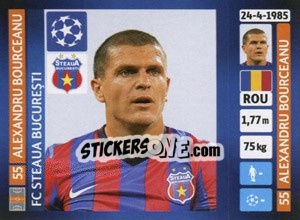 Sticker Alexandru Bourceanu - UEFA Champions League 2013-2014 - Panini