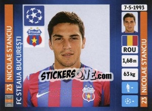 Sticker Nicolae Stanciu - UEFA Champions League 2013-2014 n. 391 - Panini