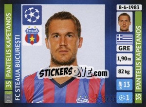 Sticker Pantelis Kapetanos - UEFA Champions League 2013-2014 - Panini