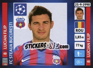 Sticker Lucian Filip - UEFA Champions League 2013-2014 n. 395 - Panini