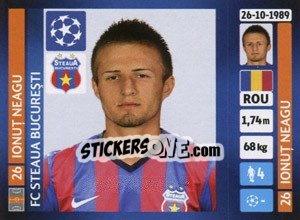 Sticker Ionuț Neagu - UEFA Champions League 2013-2014 - Panini
