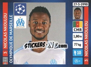 Sticker Nicolas Nkoulou - UEFA Champions League 2013-2014 n. 421 - Panini