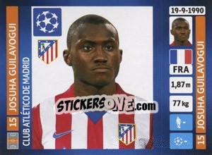 Sticker Josuha Guilavogui - UEFA Champions League 2013-2014 n. 503 - Panini