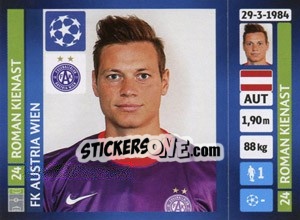 Sticker Roman Kienast - UEFA Champions League 2013-2014 - Panini