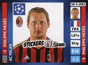Sticker Philippe Mexès - UEFA Champions League 2013-2014 n. 566 - Panini
