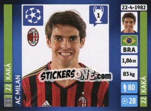 Sticker Kaká - UEFA Champions League 2013-2014 n. 571 - Panini