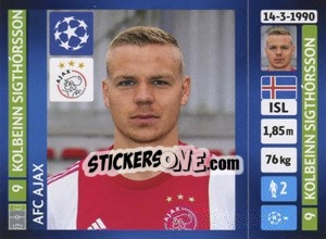 Sticker Kolbeinn Sigthórsson - UEFA Champions League 2013-2014 n. 590 - Panini