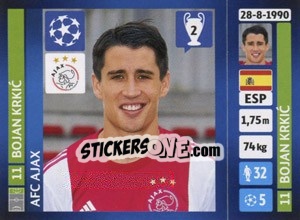 Cromo Bojan Krkic - UEFA Champions League 2013-2014 n. 591 - Panini