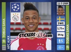 Sticker Tobias Sana - UEFA Champions League 2013-2014 - Panini