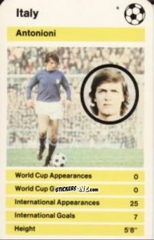 Sticker Giancarlo Antognoni -  World Cup '78 1978-1979 n. 1 - Top Trumps