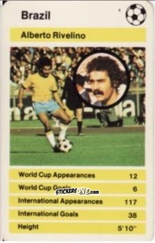 Cromo Roberto Rivelino -  World Cup '78 1978-1979 n. 26 - Top Trumps